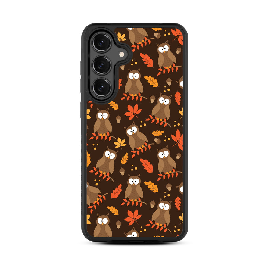 MyBat Design Lab Series Case for Samsung Galaxy S25 Fan Edition - Hoot & Harvest - MSS25FECSLESMP438-3.jpg