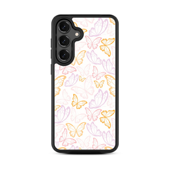 MyBat Design Lab Series Case for Samsung Galaxy S25 Fan Edition - Wing Outline - MSS25FECSLESMP491-3.jpg