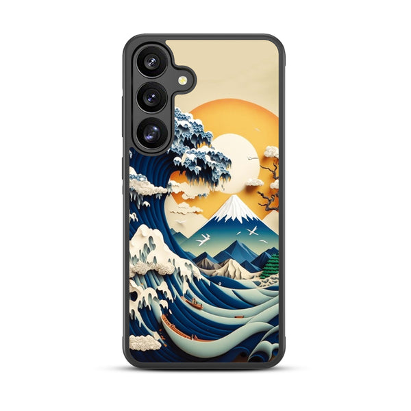 MyBat Design Lab Series Case for Samsung Galaxy S25 Plus - The Great Wave - MSS25PCSLESM177-3.jpg