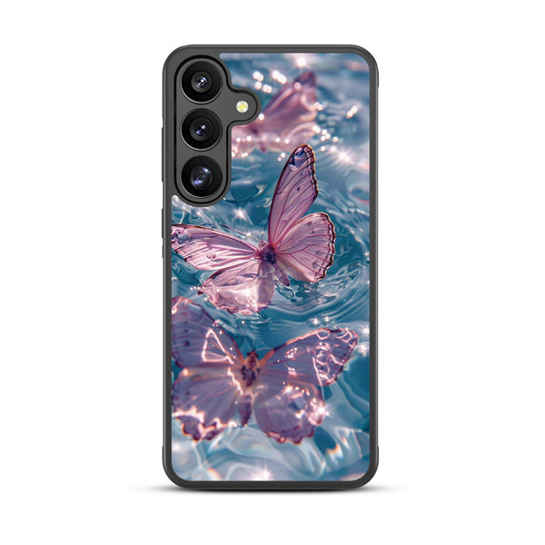 MyBat Design Lab Series Case for Samsung Galaxy S25 Plus - Floating Butterflies - MSS25PCSLESM180-3.jpg