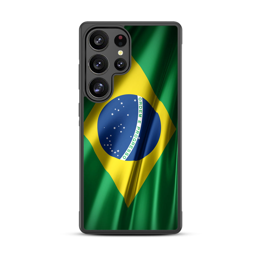 MyBat Design Lab Series Case for Samsung Galaxy S25 Ultra - Brazilian Flag - MSS25UCSLESM038-3.jpg