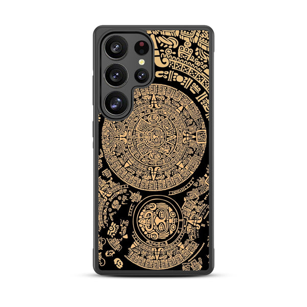 MyBat Design Lab Series Case for Samsung Galaxy S25 Ultra - Mayan Calendar - MSS25UCSLESM052-3.jpg