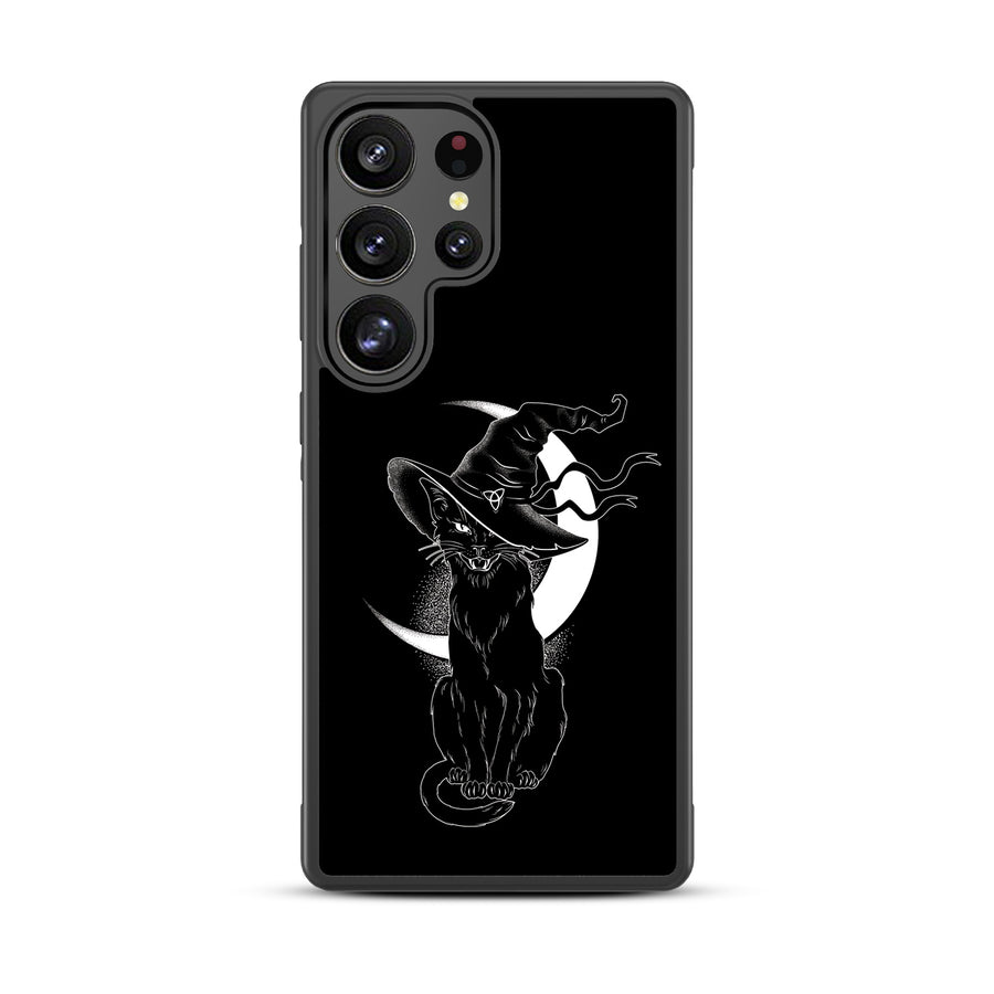 MyBat Design Lab Series Case for Samsung Galaxy S25 Ultra - Black Cat Magic - MSS25UCSLESM223-3.jpg