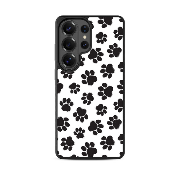 MyBat Design Lab Series Case for Samsung Galaxy S26 Ultra - Black Paw Prints - MSS26UCSLESM002-3.jpg