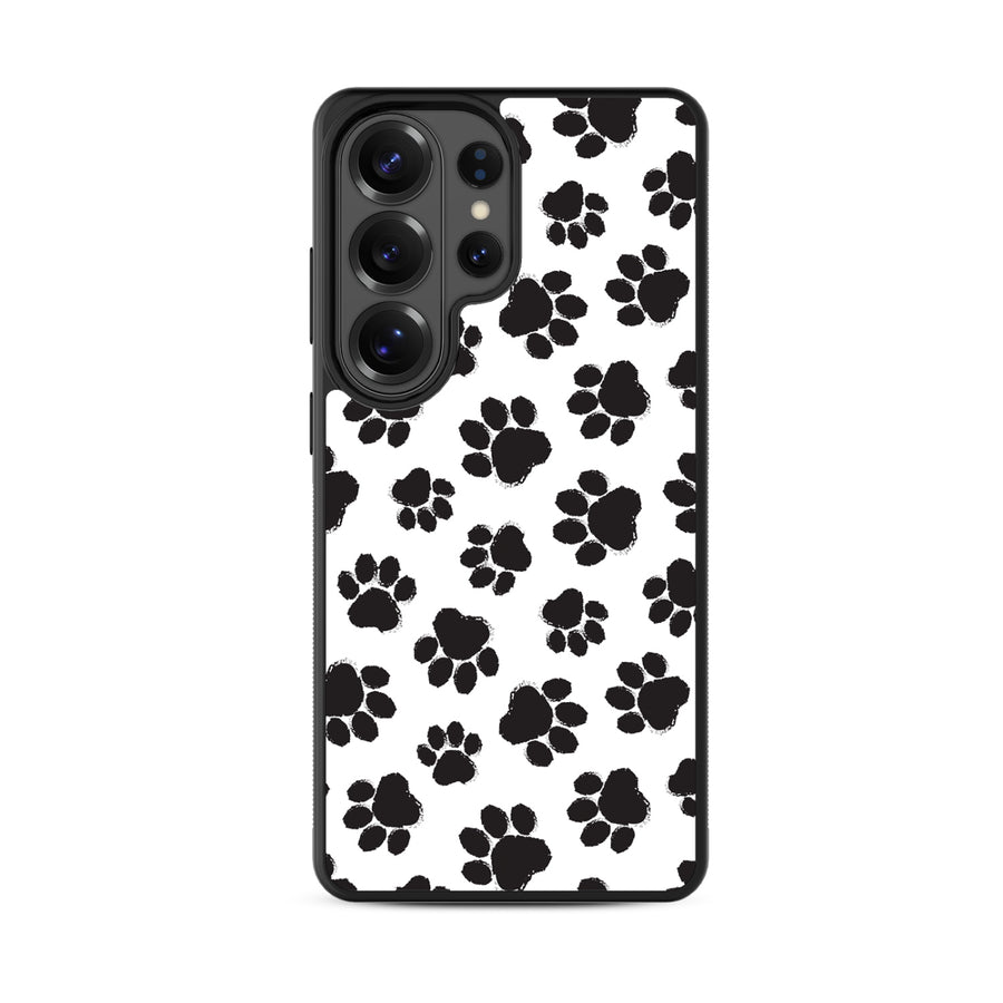 MyBat Design Lab Series Case for Samsung Galaxy S26 Ultra - Black Paw Prints - MSS26UCSLESM002-3.jpg