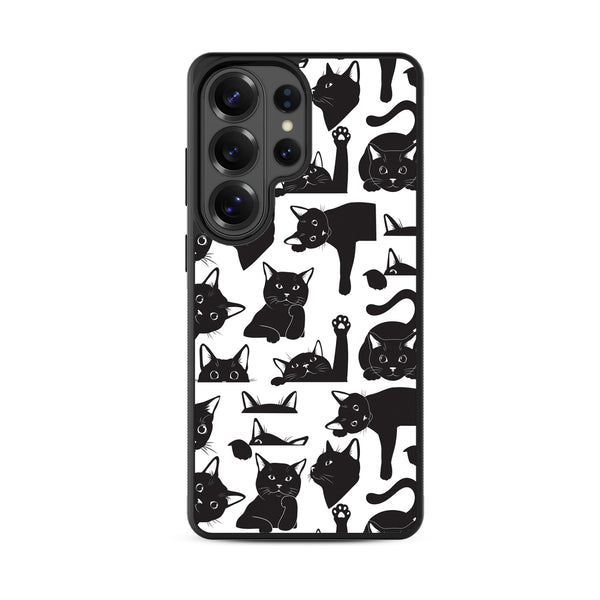 MyBat Design Lab Series Case for Samsung Galaxy S26 Ultra - Black Cats - MSS26UCSLESM017-3.jpg