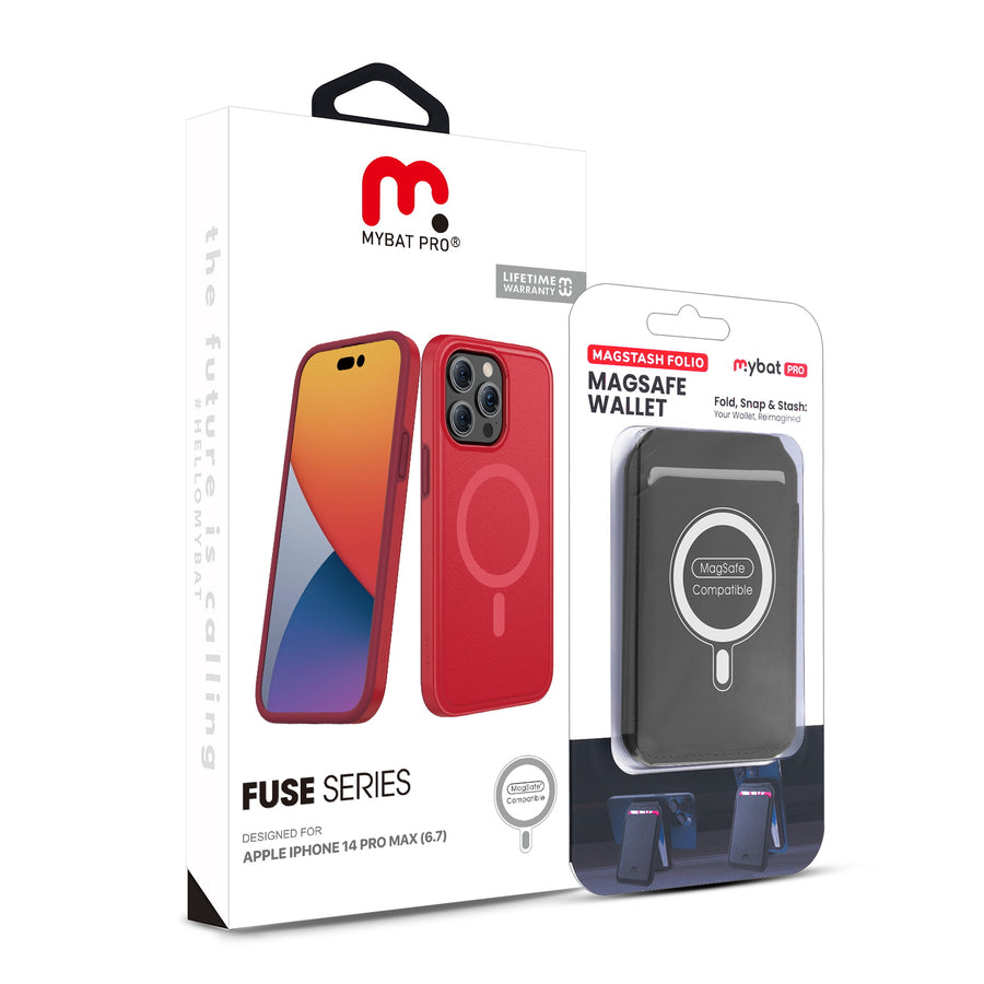 MyBat Pro Fuse Series Case Bundle + MagStash Wallet Folio for Apple iPhone 14 Pro Max - Red / Black - RIP14PMCSD5MS105-CH411-9.jpg