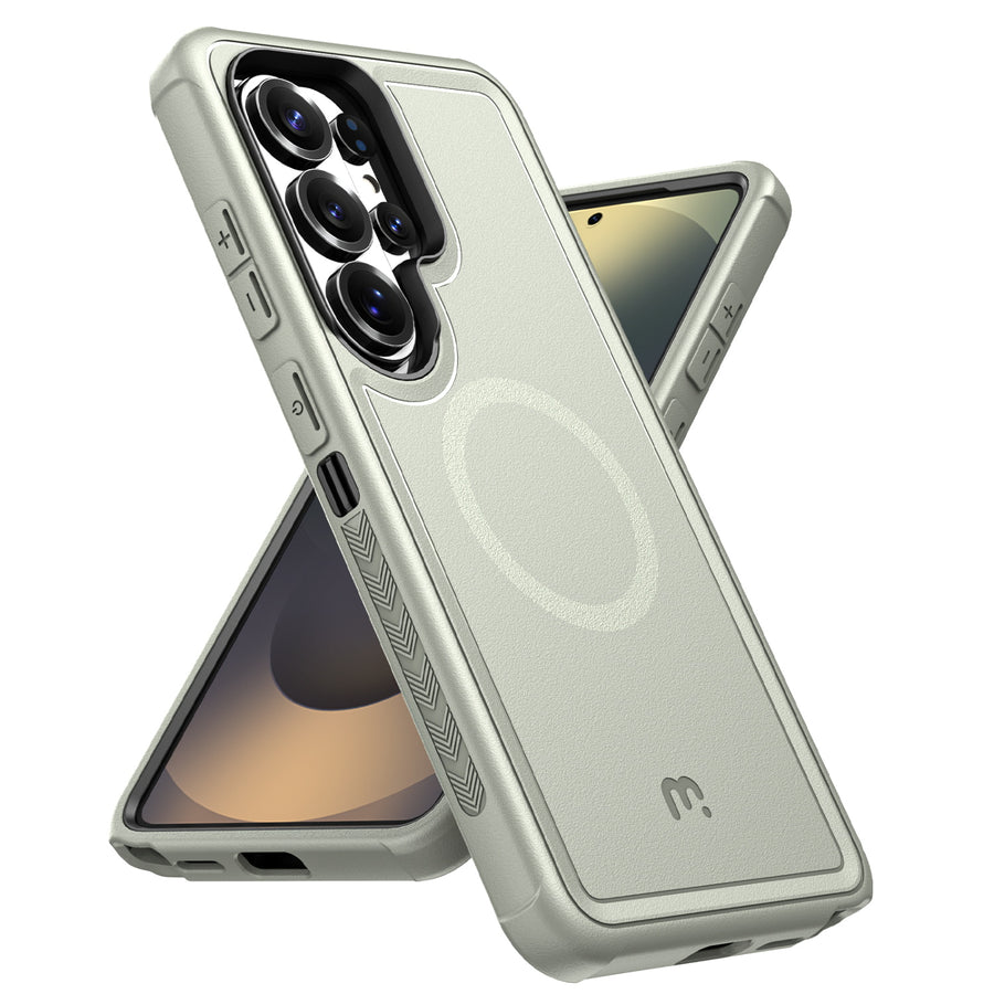 MyBat Pro Maverick Series Rogue Edition MagSafe Case for Samsung Galaxy S26 Ultra - Grey - RSS26UCS2NXMS005-1.jpg