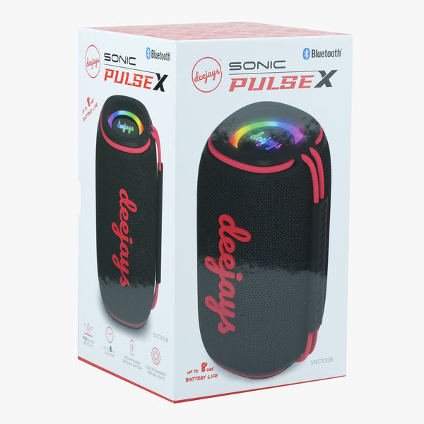 Deejays SNC300 Sonic Pulse X Bluetooth Speaker - Black - SNC300B-1.jpeg