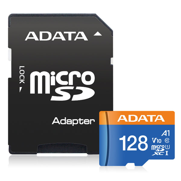 ADATA Micro SD Card 128G - Black