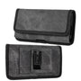 LUXMO Extra Large Horizontal Universal Pouch w/ Dual Card Slots - Dark Denim Fabric