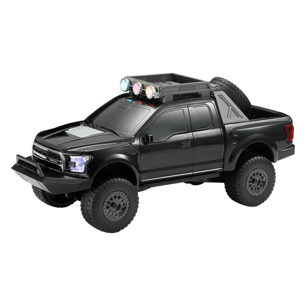 MaxPower Pick Up Style Bluetooth Truck with Front Flashing LED Lights - Black