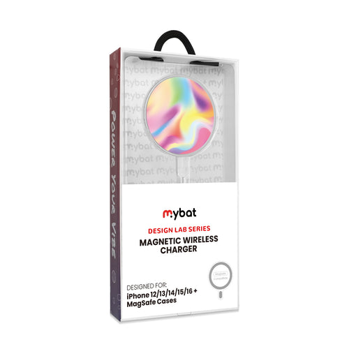 MyBat Design Lab Magnetic Wireless Charger - Silver - Iridescent - MCGWIRC18SL-101-8.jpg
