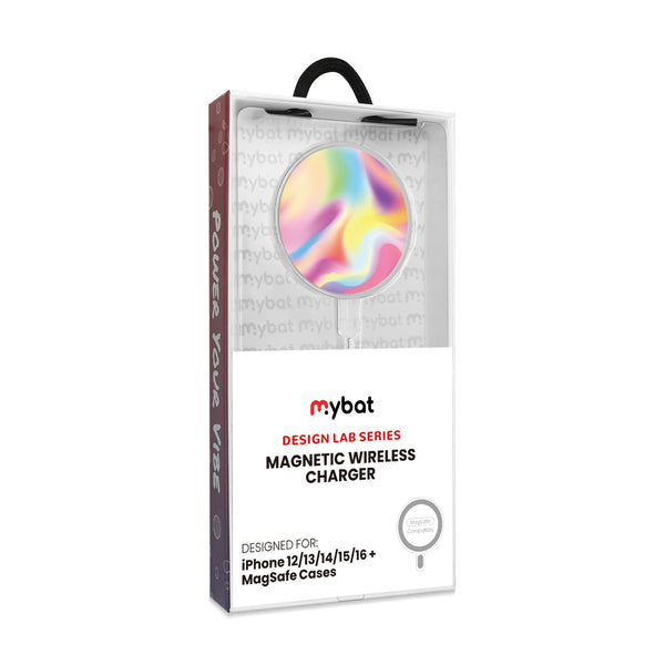 MyBat Design Lab Magnetic Wireless Charger - Silver - Iridescent - MCGWIRC18SL-101-8.jpg