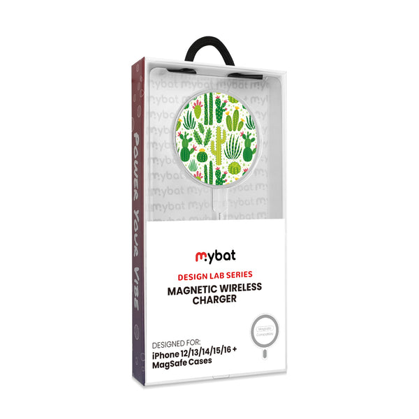 MyBat Design Lab Magnetic Wireless Charger - Silver - Succulents - MCGWIRC18SL-123-8.jpg