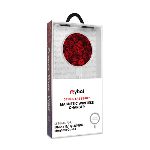 MyBat Design Lab Magnetic Wireless Charger - Silver - Red Roses - MCGWIRC18SL-343-8.jpg
