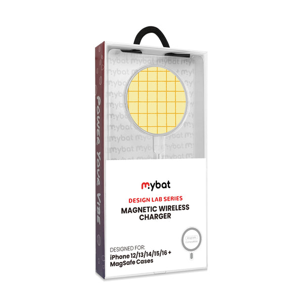 MyBat Design Lab Magnetic Wireless Charger - Silver - Butter Plaid - MCGWIRC18SL-498-8.jpg