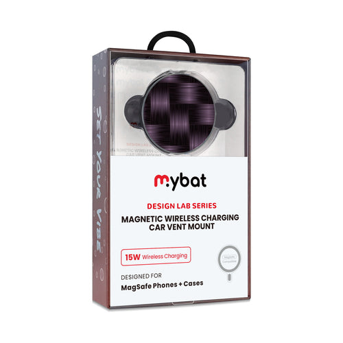 MyBat Design Lab Magnetic Wireless Charging Vent Mount - Black - Woven Carbon Fiber - MCGWIRC21BK-085-10.jpg