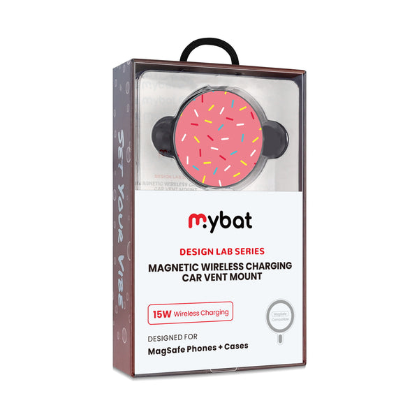 MyBat Design Lab Magnetic Wireless Charging Vent Mount - Black - Sprinkles - MCGWIRC21BK-099-10.jpg