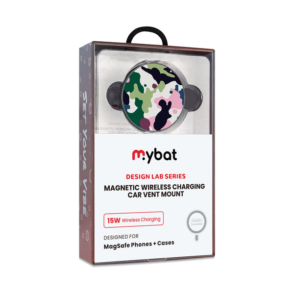 MyBat Design Lab Magnetic Wireless Charging Vent Mount - Black - Multicolor Camouflage - MCGWIRC21BK-121-10.jpg