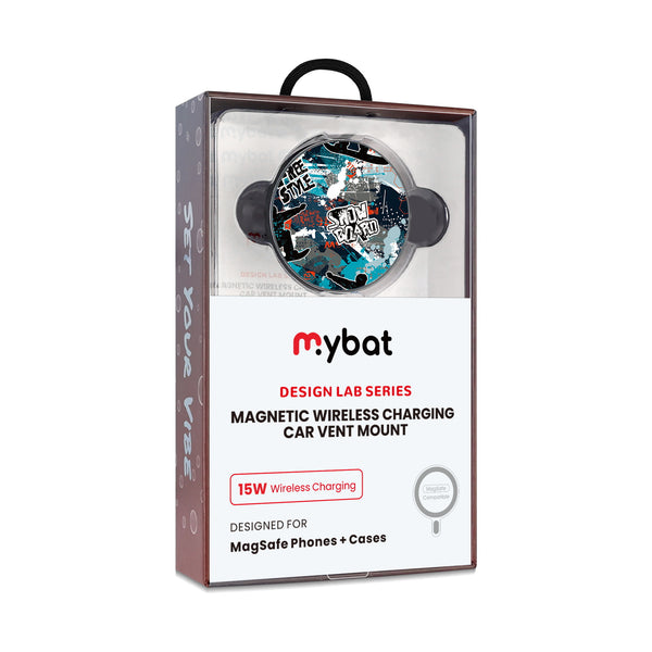 MyBat Design Lab Magnetic Wireless Charging Vent Mount - Black - Shredding Freestyle - MCGWIRC21BK-326-10.jpg