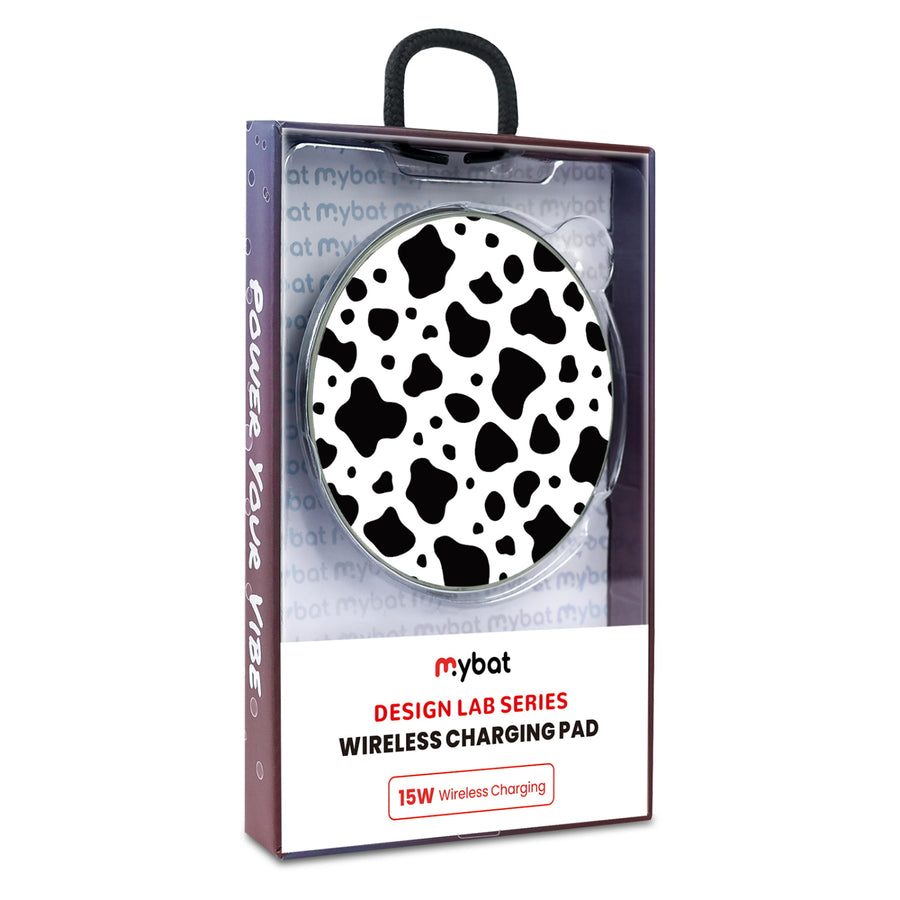 MyBat Design Lab Series Wireless Charging Pad - Silver - Original Cow Print - MCGWIRC22SL-014-9.jpg