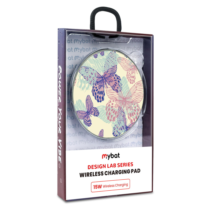 MyBat Design Lab Series Wireless Charging Pad - Silver - Butterflies - MCGWIRC22SL-019-9.jpg