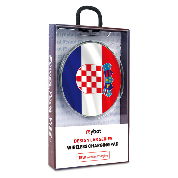 MyBat Design Lab Series Wireless Charging Pad - Silver - Croatia Flag - MCGWIRC22SL-143-9.jpg