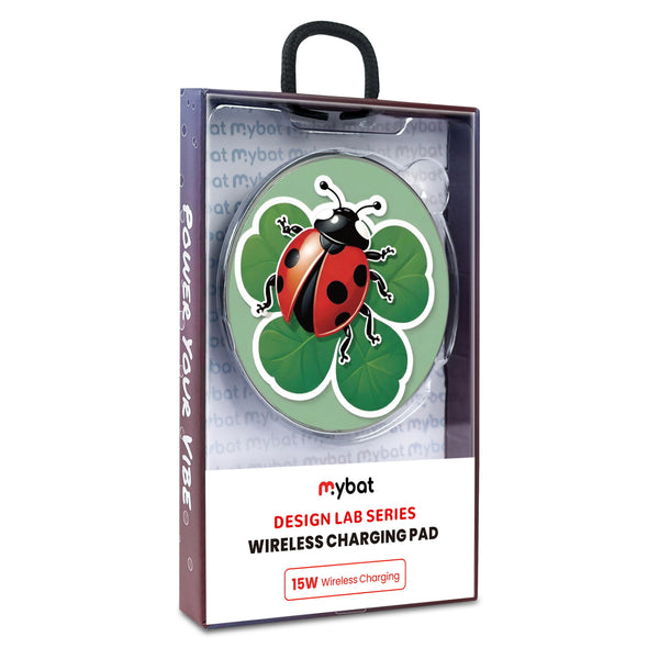MyBat Design Lab Series Wireless Charging Pad - Silver - Ladybug Luck - MCGWIRC22SL-373-9.jpg