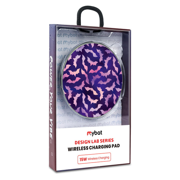MyBat Design Lab Series Wireless Charging Pad - Silver - Twilight Bats - MCGWIRC22SL-422-9.jpg