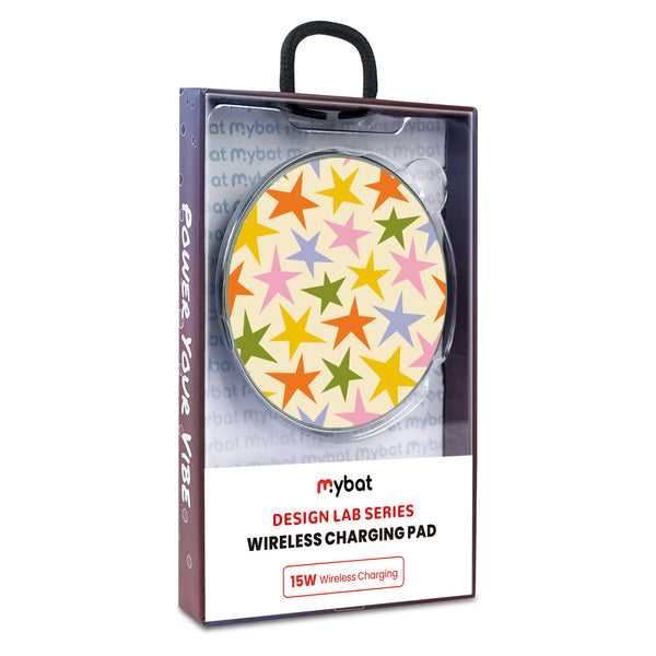 MyBat Design Lab Series Wireless Charging Pad - Silver - Party Stars - MCGWIRC22SL-500-8.jpg