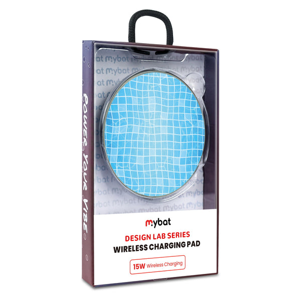 MyBat Design Lab Series Wireless Charging Pad - Silver - Pool Tile - MCGWIRC22SL-504-8.jpg
