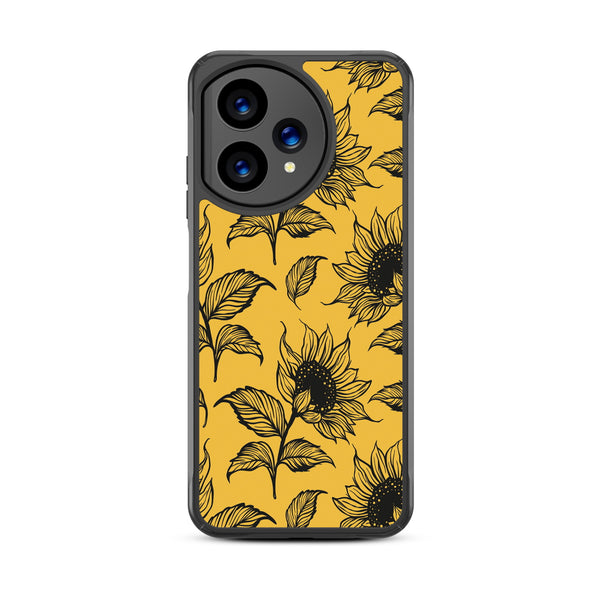 MyBat Design Lab Series Case for Cricket Icon Plus 2026 - Golden Sunflowers - MCICON7CSLESMP444-3.jpg
