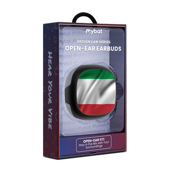MyBat Design Lab Open-Ear Earbuds - Black - Italy Flag - MFHSBTST251-150-10.jpg