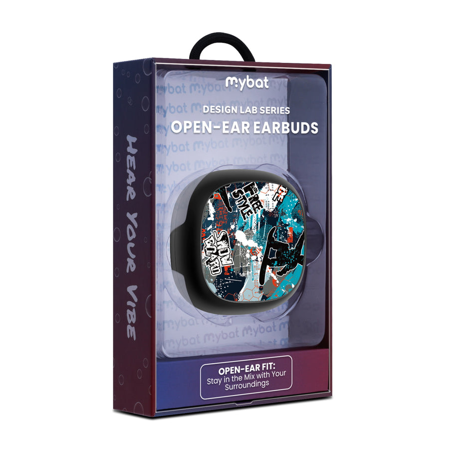 MyBat Design Lab Open-Ear Earbuds - Black - Shredding Freestyle - MFHSBTST251-326-10.jpg