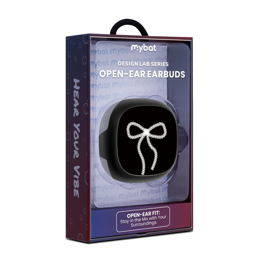 MyBat Design Lab Open-Ear Earbuds - Black - Classic Coquette - MFHSBTST251-486-10.jpg