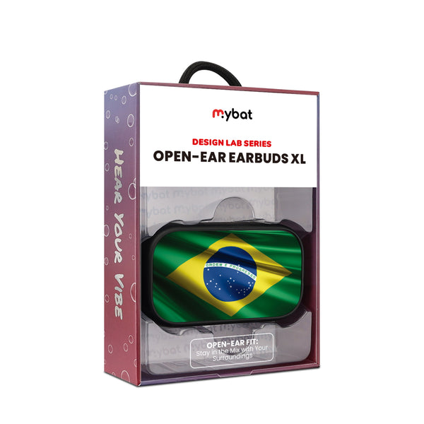 MyBat Design Lab Open-Ear Earbuds XL - Black - Brazilian Flag - MFHSBTST271-038-10.jpg