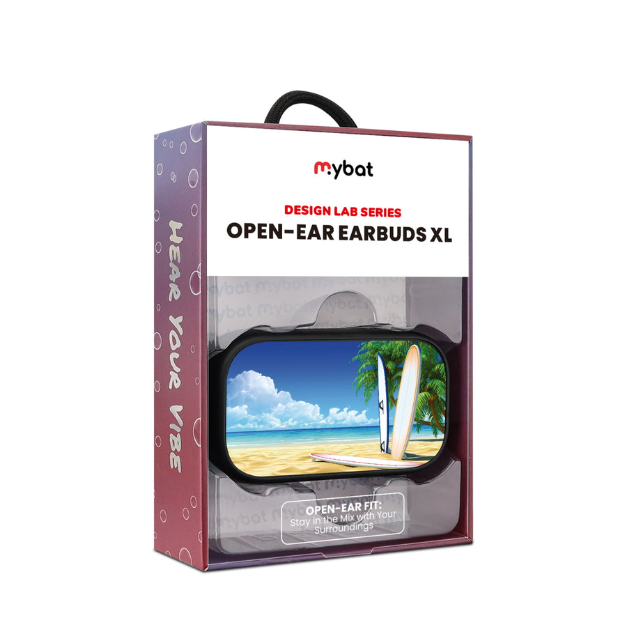 MyBat Design Lab Open-Ear Earbuds XL - Black - Surf's Up - MFHSBTST271-135-10.jpg
