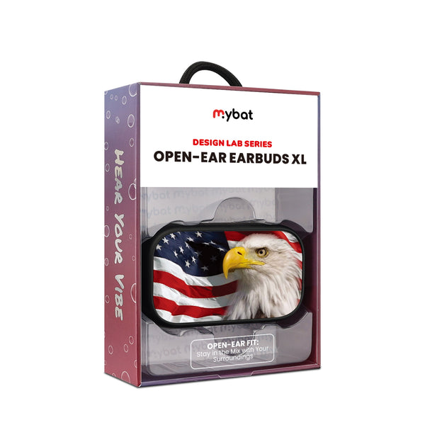 MyBat Design Lab Open-Ear Earbuds XL - Black - Soaring with Liberty - MFHSBTST271-181-10.jpg