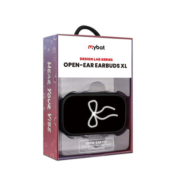 MyBat Design Lab Open-Ear Earbuds XL - Black - Classic Coquette - MFHSBTST271-486-10.jpg