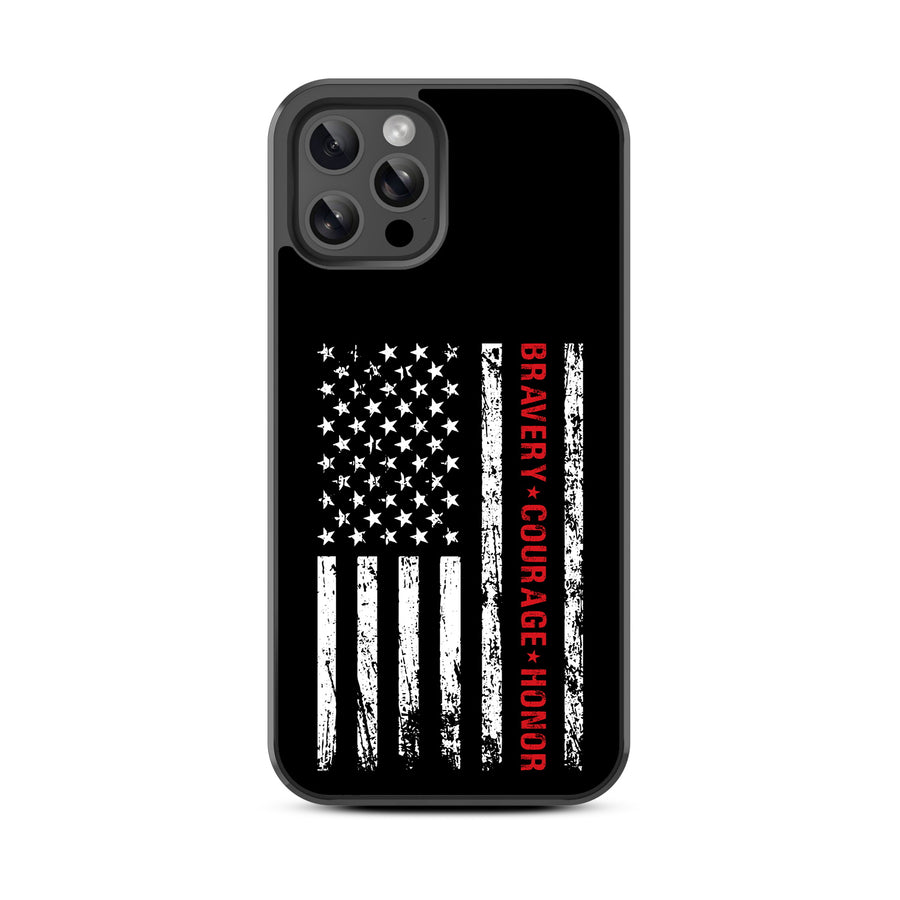 MyBat Design Lab Series Case for Apple iPhone 12 / 12 Pro (6.1) - Firefighter Flag - MIP12PCSLESM041-3.jpg