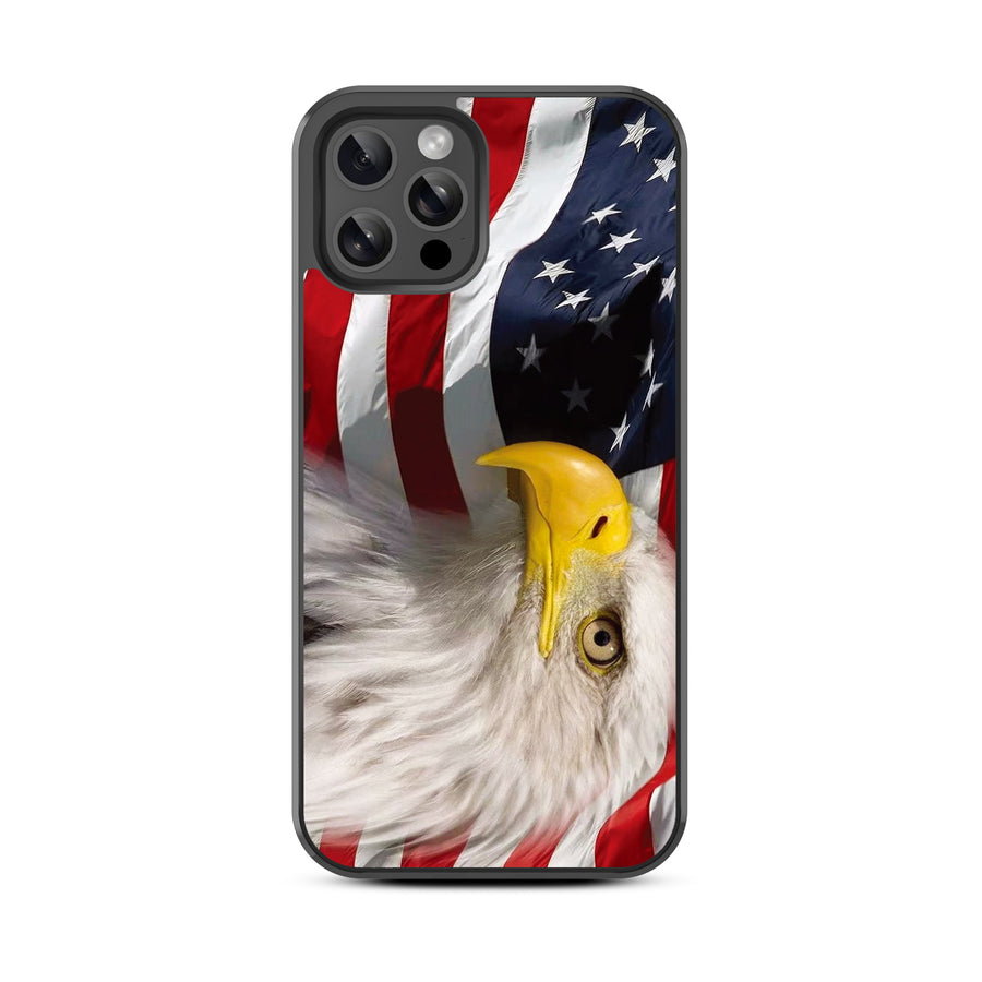 MyBat Design Lab Series Case for Apple iPhone 12 / 12 Pro (6.1) - Soaring with Liberty - MIP12PCSLESM181-3.jpg