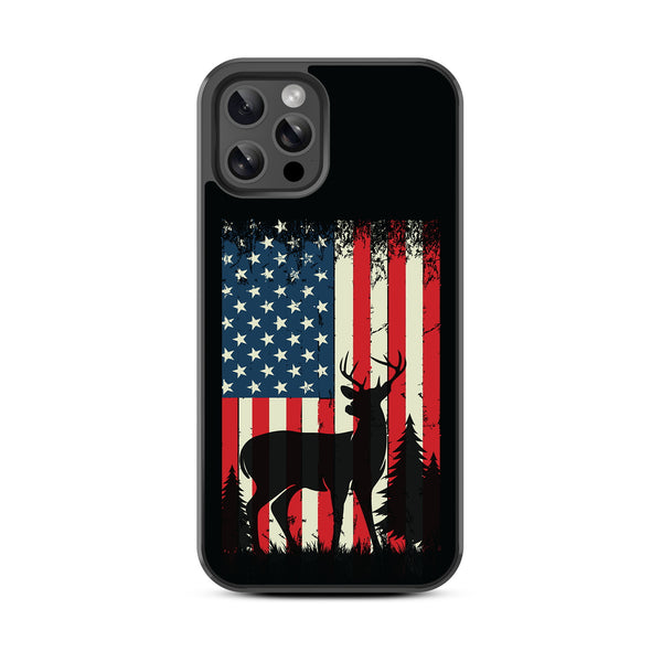 MyBat Design Lab Series Case for Apple iPhone 12 / 12 Pro (6.1) - Stars, Stripes and Stags - MIP12PCSLESM319-3.jpg