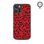 MyBat Design Lab Series MagSafe Case for Apple iPhone 12 / 12 Pro (6.1) - Red Leopard Print - MIP12PCSLESMSM008-3.jpg