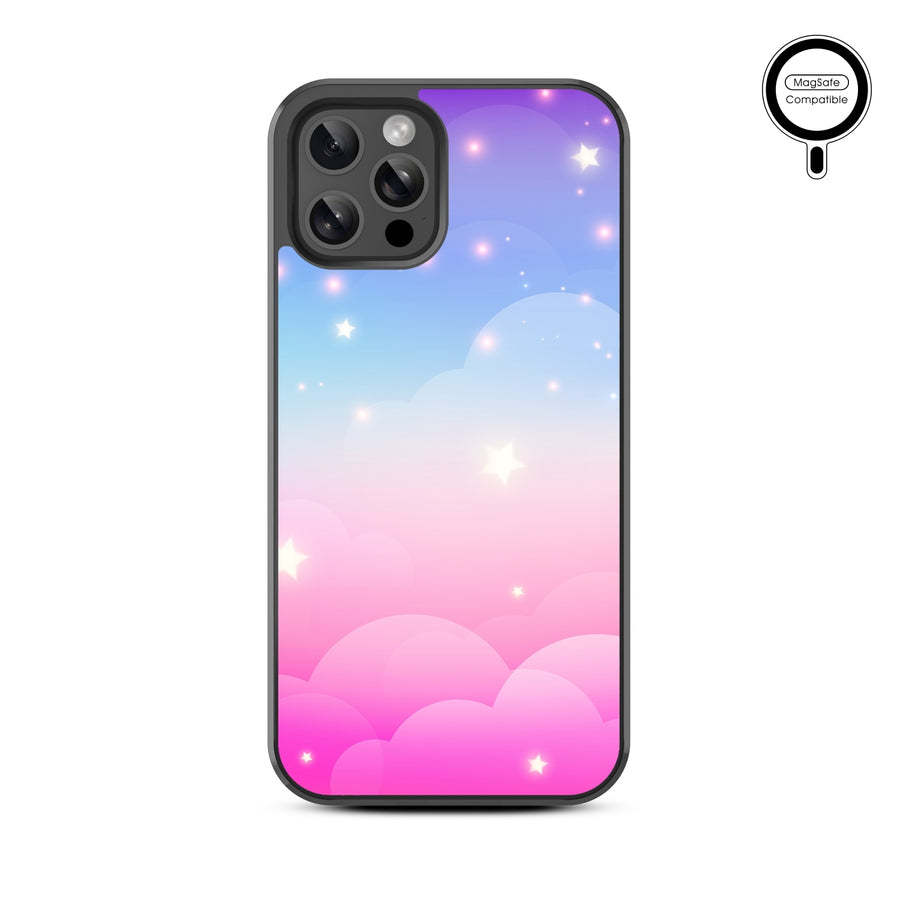 MyBat Design Lab Series MagSafe Case for Apple iPhone 12 / 12 Pro (6.1) - Clouds & Stars - MIP12PCSLESMSM110-3.jpg