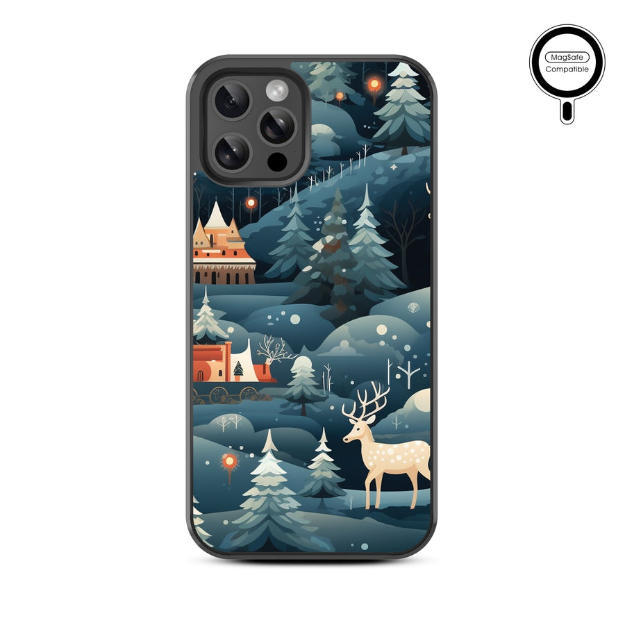 MyBat Design Lab Series MagSafe Case for Apple iPhone 12 / 12 Pro (6.1) - Winter Wonderland - MIP12PCSLESMSM269-3.jpg