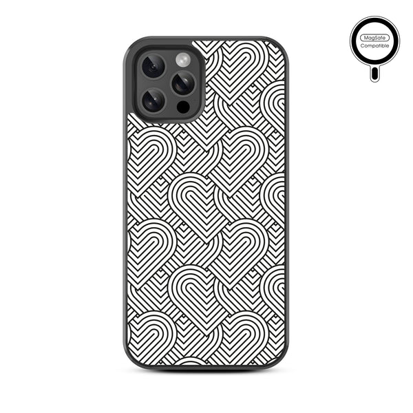 MyBat Design Lab Series MagSafe Case for Apple iPhone 12 / 12 Pro (6.1) - Hearts Aligned - MIP12PCSLESMSM331-3.jpg