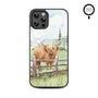 MyBat Design Lab Series MagSafe Case for Apple iPhone 12 / 12 Pro - Highland Cow - MIP12PCSLESMSM470-3.jpg