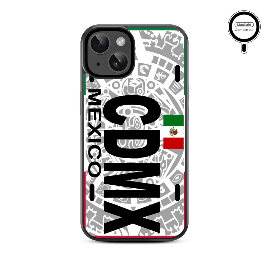 MyBat Design Lab Series MagSafe Case for Apple iPhone 17e / 16e / 14 / 13 - CDMX Azteca - MIP13CSLESMSM058-3.jpg