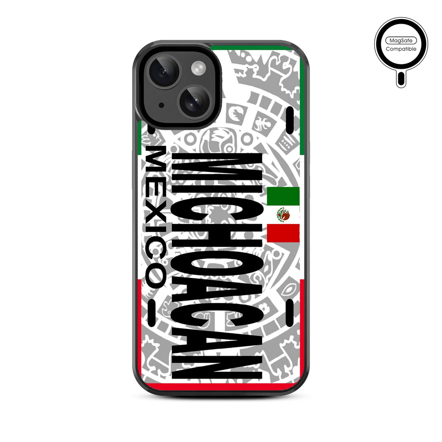 MyBat Design Lab Series MagSafe Case for Apple iPhone 17e / 16e / 14 / 13 - Michoacan Azteca - MIP13CSLESMSM071-3.jpg